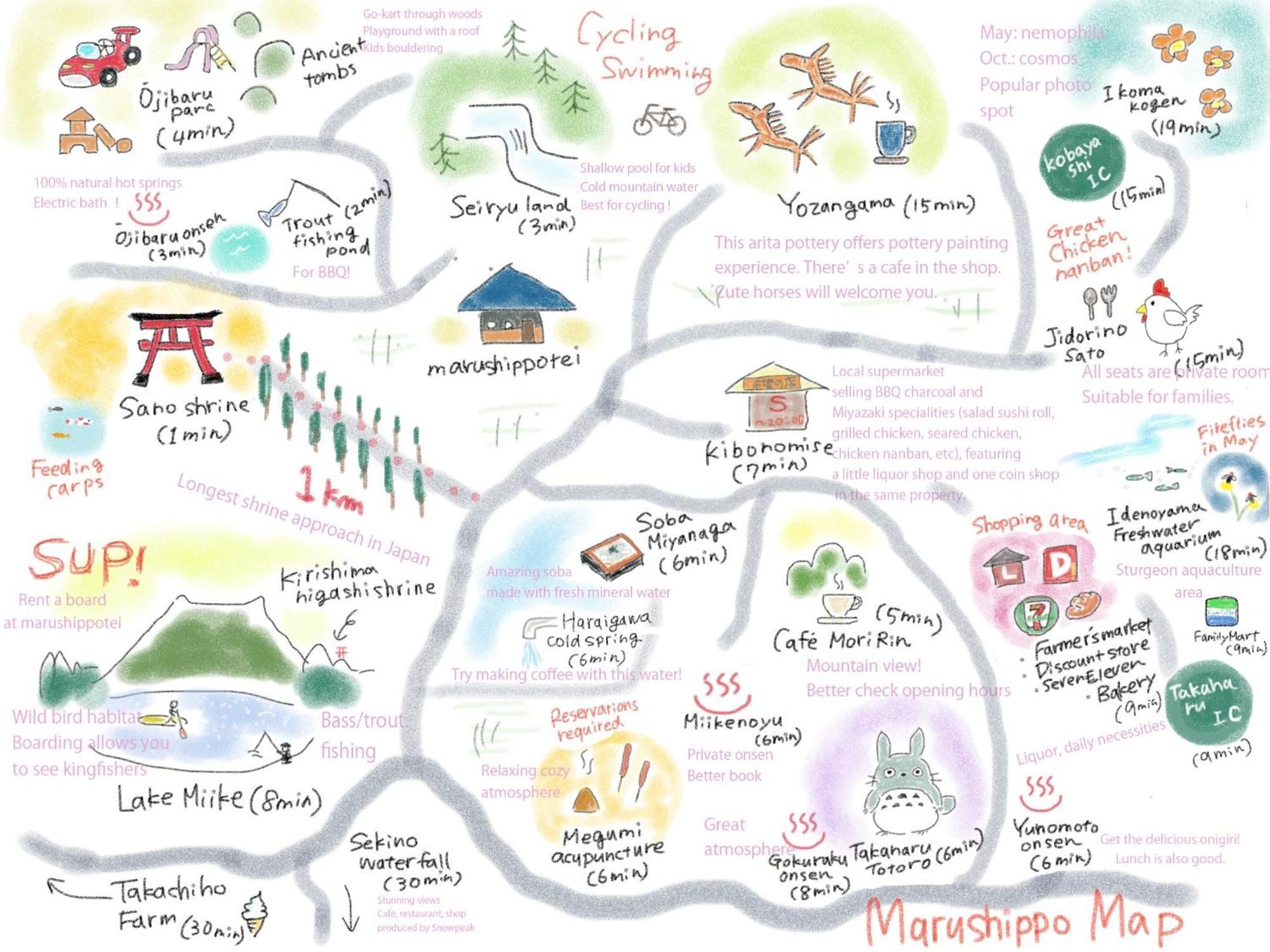 まるしっぽ邸free Sup Board,national Park,bbq,onsen,hammock,home Theater Homestay